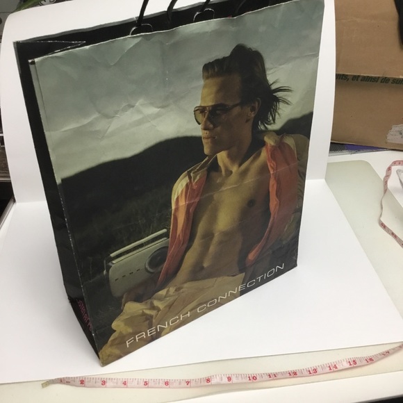 FWP FRENCH CONNECTION Paper Shopping Bag - Picture 3 of 4